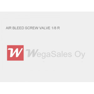 AIR BLEED SCREW VALVE 1/8 R